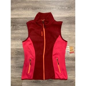 Pink & Red Reebok Vest